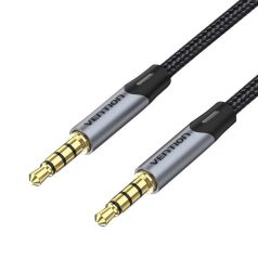 Vention TRRS 3.5mm Jack Audio Cable 1m Black/Grey