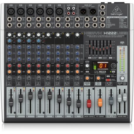 Behringer X1222USB Keverőpult Black