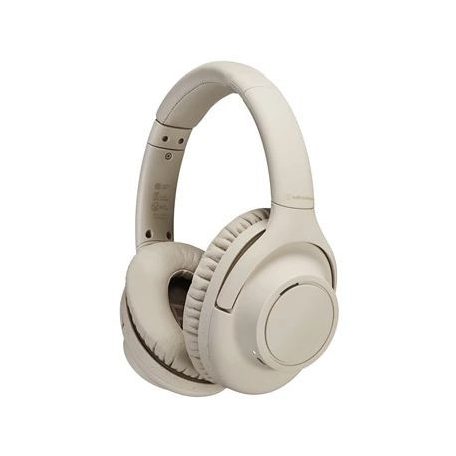 Audio-technica ATH-S300BTBG ANC Bluetooth Headset Beige