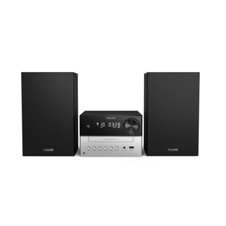 Philips TAM3205 Micro System Black/Silver