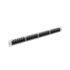 Lanberg 24-port Patch Panel 1U Grey