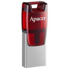 Apacer 32GB AH180 USB3.2 Red/Silver