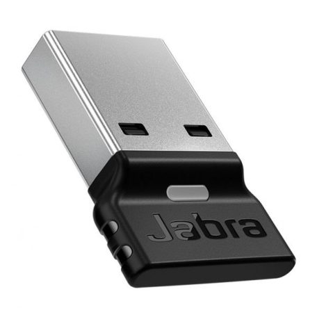 Jabra Link 390a MS Speak2 Bluetooth Adapter Silver/Black