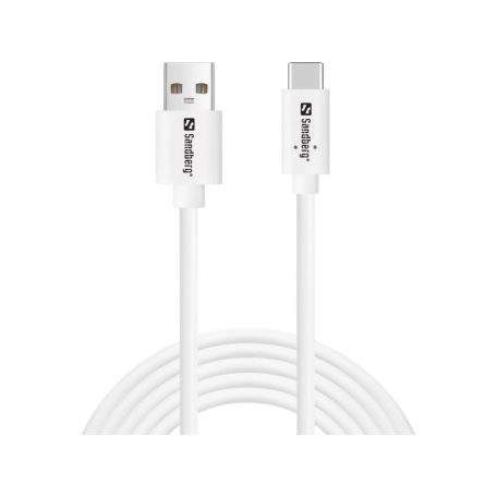 Sandberg USB-C to USB-A 2.0 2m White