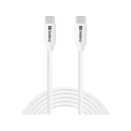 Sandberg USB-C 65W Cable 2m White