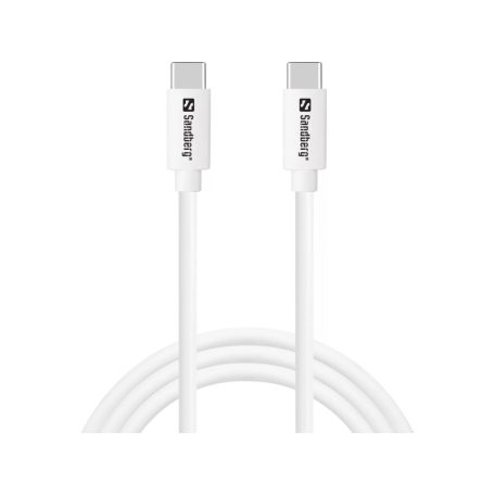 Sandberg USB-C Charge Cable 65W 1m White