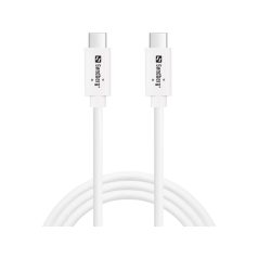 Sandberg USB-C 100W Cable 1m White