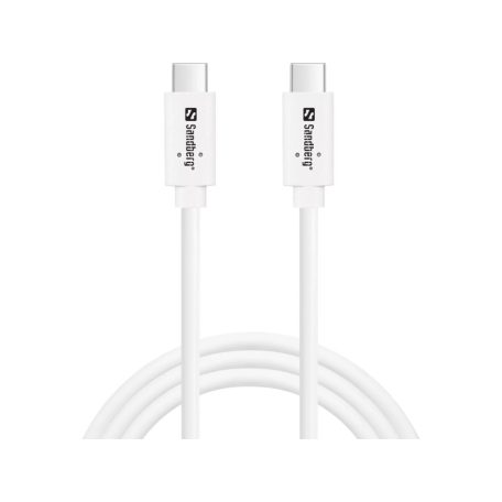 Sandberg USB-C 100W Cable 1m White