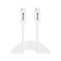 Sandberg USB-C 100W Cable 2m White