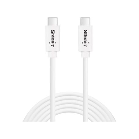 Sandberg USB-C 100W Cable 2m White