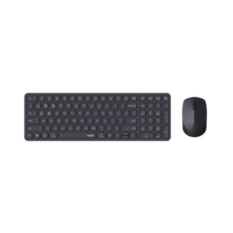 Rapoo 9310M Multi-mode Wireless Bluetooth Keyboard & Mouse Dark Grey HU