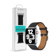 Devia Apple Watch 42-49mm PU Leather Black