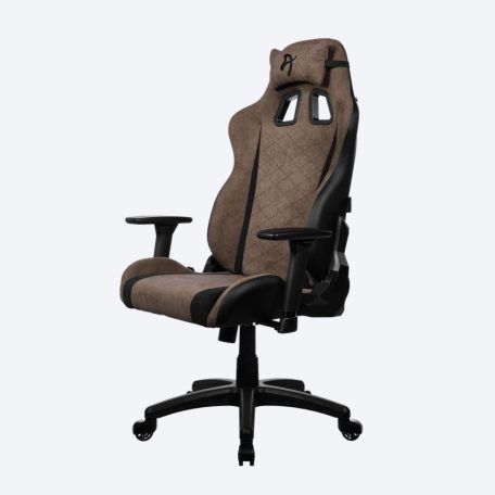 Arozzi Avanti Soft Fabric Gaming Chair Brown