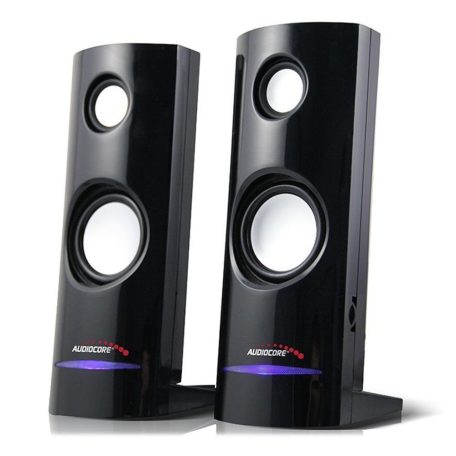 Audiocore AC860 Stereo Speakers Black