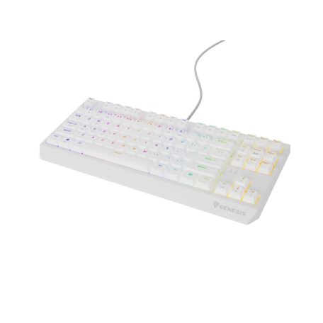 Genesis Thor 230 TKL RGB Mechanical Gaming Keyboard White US