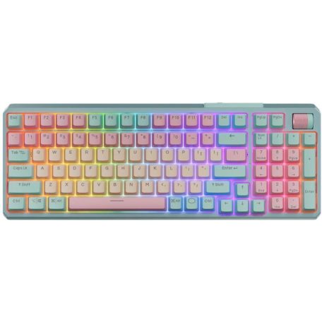 Cooler Master MK770 V2 Mechanical Wireless Bluetooth Keyboard Macaron US