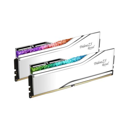 G.SKILL 64GB DDR5 6400MHz Kit(2x32GB) Trident Z5 Royal RGB Silver