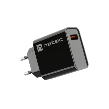 natec Ribera Wall Charger Black