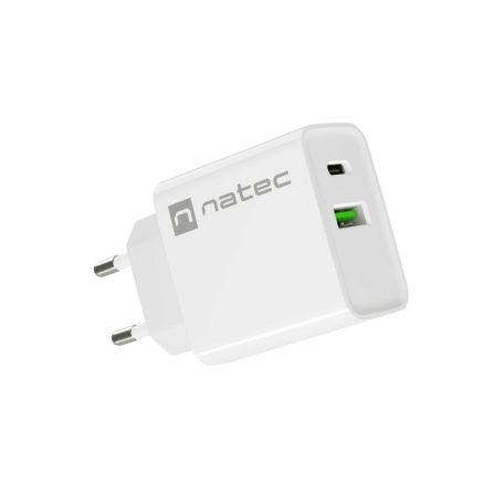 natec Ribera Wall Charger White