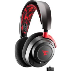   Steelseries Arctis Nova 7 Faze Clan Edition Wireless Bluetooth Gaming Headset Black/Red