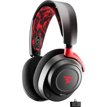 Steelseries Arctis Nova 7 Faze Clan Edition Wireless Bluetooth Gaming Headset Black/Red