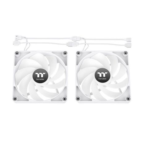 Thermaltake CT140 Reverse ARGB Sync PC Cooling Fan White (2-Fan Pack)