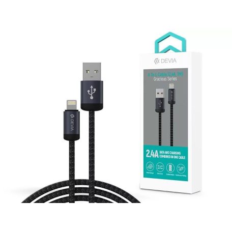 Devia ST108035 Gracious v2 12W USB/Lightning cable 1m Black