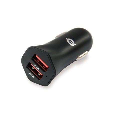 Conceptronic  CARDEN04B 2-Port 24W USB Car Charger Black