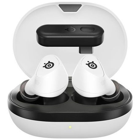 Steelseries Arctis GameBuds Wireless Bluetooth Gaming Headset White