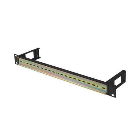 Lanberg 19" 1U sín panel Black