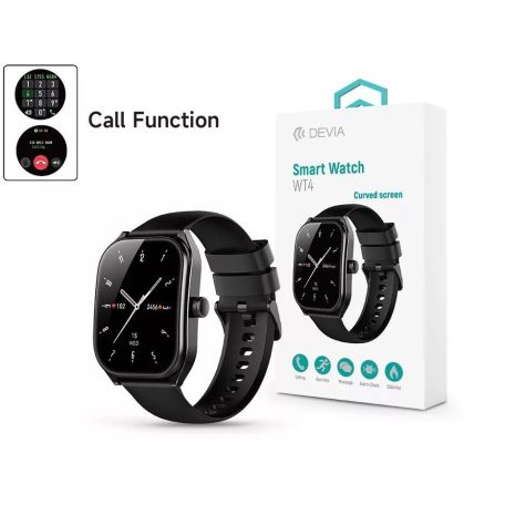 Devia WT4 Smart Watch Black