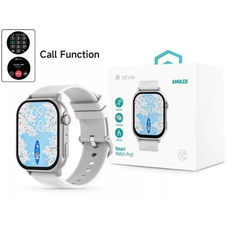 Devia Pro2 Smart Watch Silver