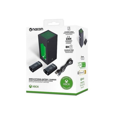 Nacon Xbox Double External Battery Charger Black