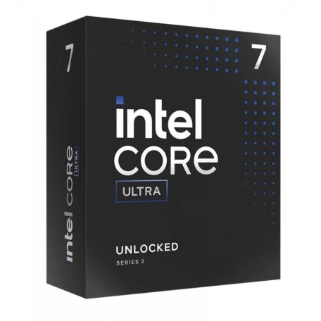 Intel Core Ultra 7-265K 3,9GHz 30MB LGA1851 BOX (Ventilátor nélkül)