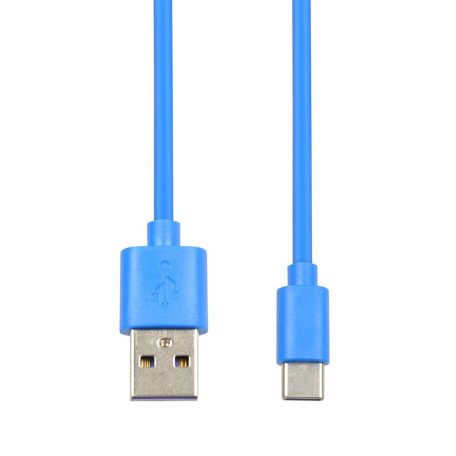 iBox IKUMTCB USB-A - USB-C Cable 1m Blue