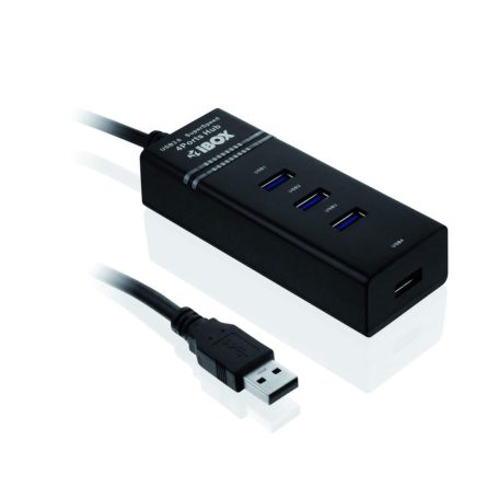 iBox IUH3FB 4-port USB3.0 HUB Black