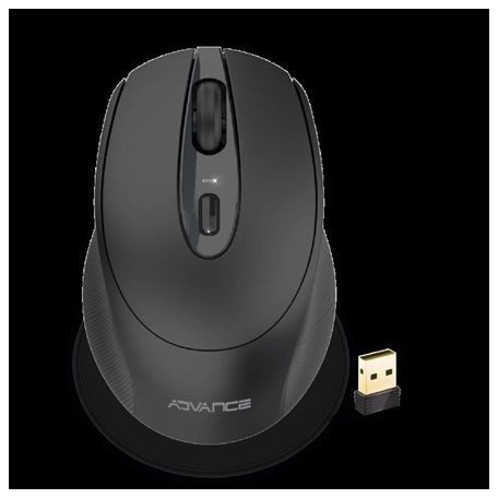 Advance Feel Series Wireless Mouse Black