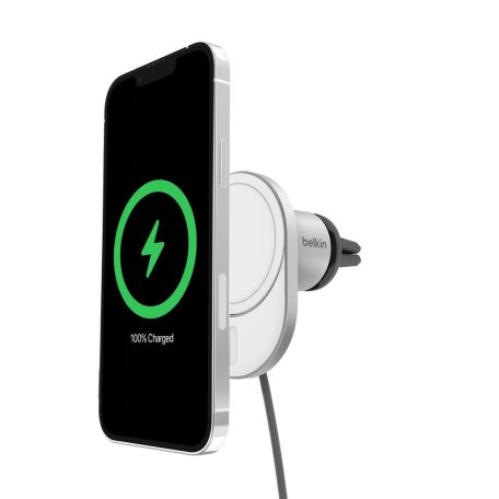 Belkin BoostCharge Pro Magnetic Wireless Car Charger 15W Grey