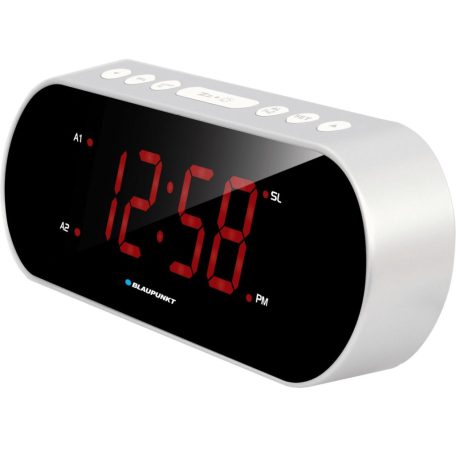 Blaupunkt CR6SL Clock radio with dual alarm Black/White