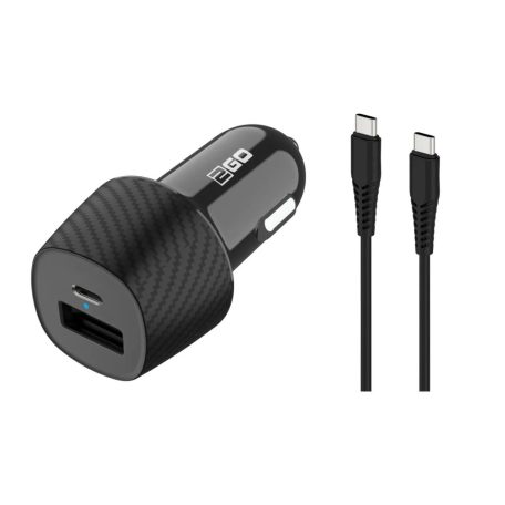 2GO Autós töltő 20W USB-C Black