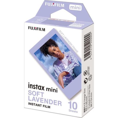 Fujifilm Instax Mini Film Glossy Soft Levander 10db