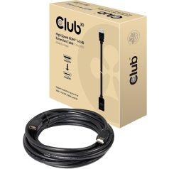 Club3D High Speed HDMI 1.4 HD Extension Cable 5m Black