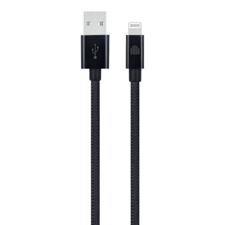 Dviced USB-A to Lightning cable 0,25m Black