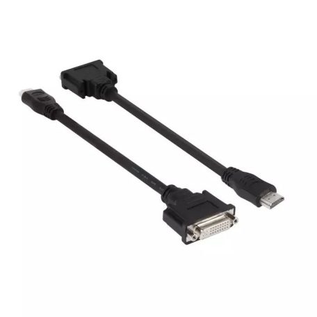 Club3D HDMI to DVI Cable 0,4m Black