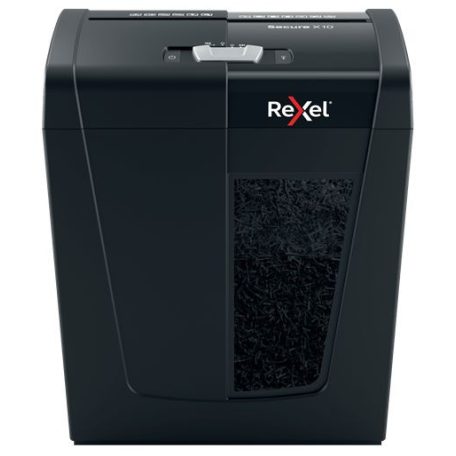 Rexel Secure X10 Iratmegsemmisítő Black