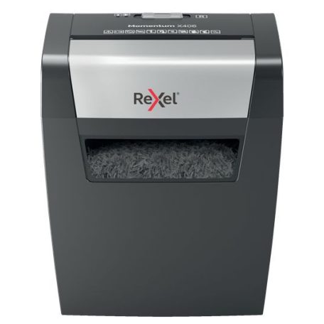 Rexel Momentum X406 Iratmegsemmisítő Black