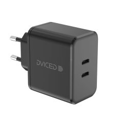 Dviced Wall Charger 65W and 1,25m cable GaN EU Black