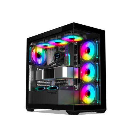 Spirit Of Gamer Spark RGB Tempered Glass Dark