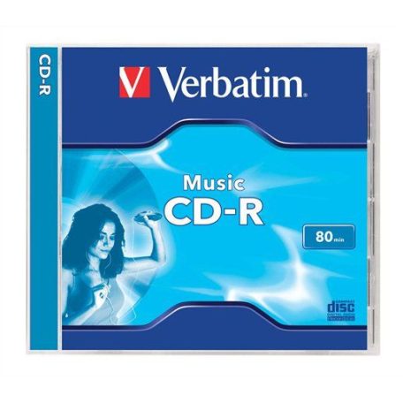 Verbatim CD-R 80 16x Normál tok 1db-os (1-es címke)