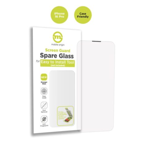 Mobile Origin Screen Guard Spare Glass Case Friendly iPhone 16 Pro